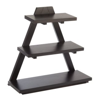 Buffetgestell -TRIANGLE- Farbton Wenge 530 x 210 mm