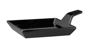 Fingerfood-Teller schwarz 120 x 95 mm
