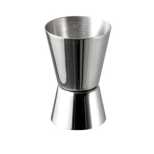 Cocktail-Doppelmaß 45 x mm Edelstahl