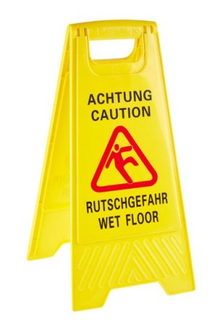 Aufsteller RUTSCHGEFAHR 300 x 20 mm