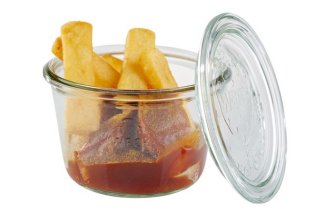 Weck-Glas mit Deckel 370 ml 3er-Pack