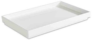 GN 1/4 Tablett -ASIA PLUS- weiß/weiß 265 x 162 mm