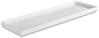 GN 2/4 Tablett -ASIA PLUS- weiß/weiß 530 x 162 mm
