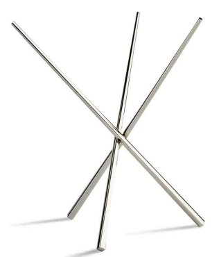 Buffetständer -ASIA PLUS- poliert 205 x 165 mm