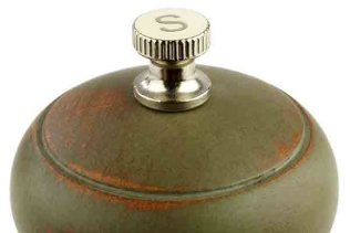 Salzmühle -PROFESSIONAL- 15 cm wintage oliv