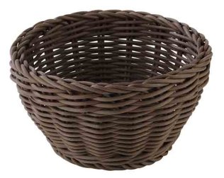 Korb rund Ø 16 cm mokka