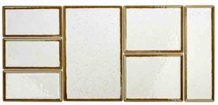 GN 1/1 Tablett -STONE ART- 530 x 325 mm
