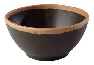 Schale -CROCKER- Ø 12 cm braun