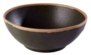 Schale -CROCKER- Ø 21 cm braun
