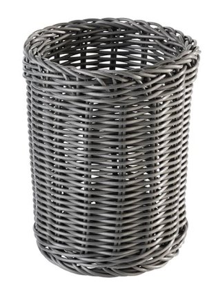 Besteckkorb ECONOMIC rund anthrazit 120 x mm