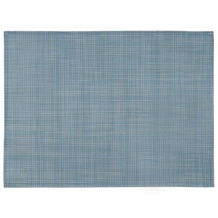 Tischset - hellblau weiß 450 x 330 mm