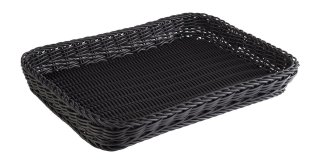 Tablett Bäcker-Maß 40 x 30 5 cm schwarz