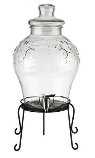 Getränkespender FRUITS 250 x mm Glas