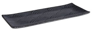 Tablett DARK WAVE 29 x 12 cm