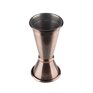 Barmaß 2/4 cl Antik-Kupfer-Look 45 x mm Edelstahl