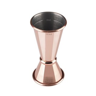 Barmaß 2/4 cl Kupfer-Look 45 x mm Edelstahl