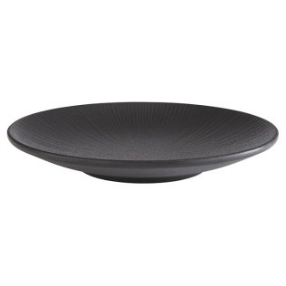 Teller NERO 21 cm Schwarz
