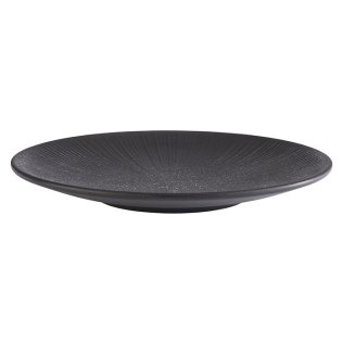 Teller NERO 26 cm Schwarz