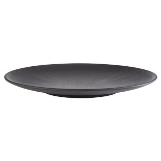 Teller NERO 33 cm Schwarz