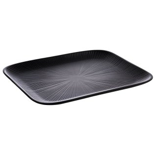 Tablett NERO GN 1/2 325 x 265 mm Schwarz
