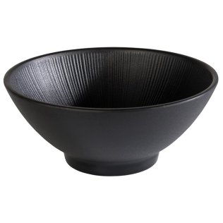 Schale NERO hoch 0,9 l Schwarz