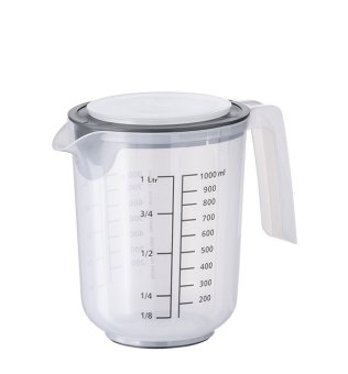 Messbecher und Rührbecher mit Deckel 1,0 l