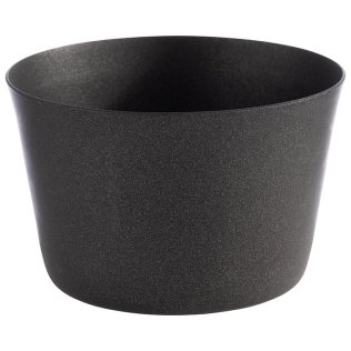 Schale LEVANTE Ø 8,5 cm H: 5,5 grey black Edelstahl