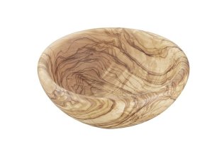Schale OLIVE Ø 15 cm H: 6 Braun,
