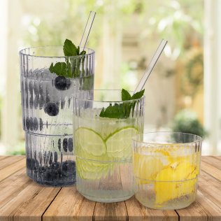 Trinkbecher LINEA 220 ml crystal clear