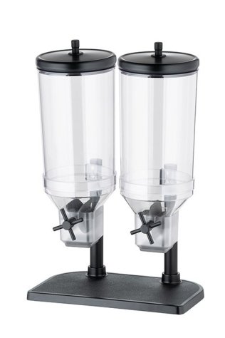 Cerealienspender FRESH+EASY 2x 4,5 l schwarz