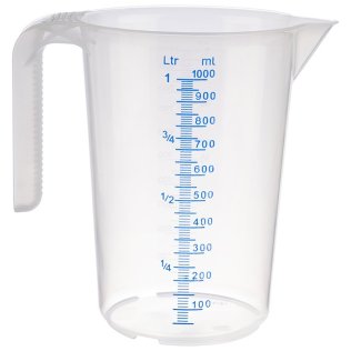 Messbecher STACKABLE Ø 12 cm H: 16,5 1 l