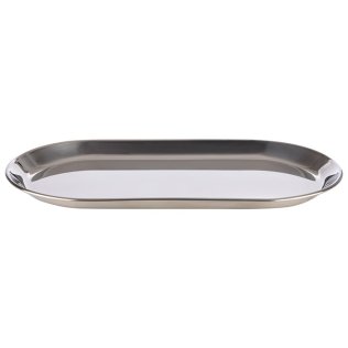 Tablett 30 x 15,5 cm Edelstahl