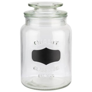 Vorratsglas mit Glasdeckel 1 l