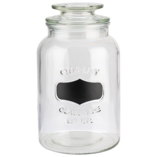 Vorratsglas mit Glasdeckel 1,5 l