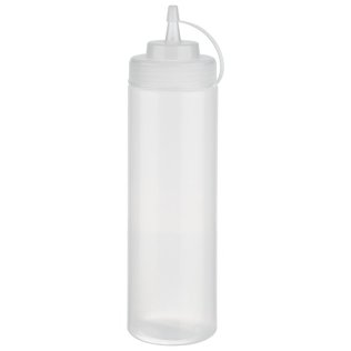 Quetschflasche 760 ml transparent 6er Pack