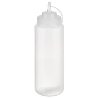 Quetschflasche 1.025 ml transparent