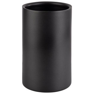 Flaschenkühler schwarz 120 x mm Edelstahl
