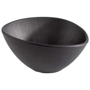 Schale NERO 19 x 16,5 cm Schwarz