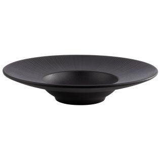 Teller NERO 29 cm Schwarz