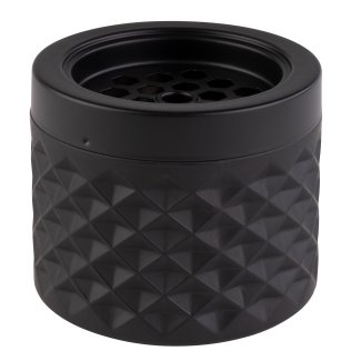 Windaschenbecher mattschwarz Ø 9,5 cm, H: 8 cm