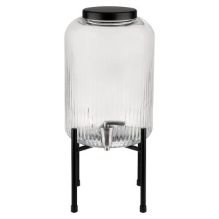 Getränkespender INDUSTRIAL Ø 20 cm, H, 45 cm Glas