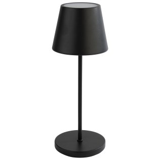 Tischleuchte MERLE Ø 11 cm, H: 30,5 cm Schwarz