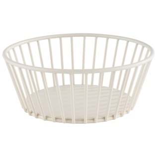 Korb URBAN Ø 17 cm, H: 7 cm Whisper white