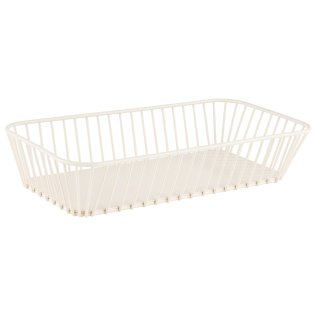 GN 1/3 Korb URBAN 32,5 x 17,6 cm, H: 7,5 cm Whisper white