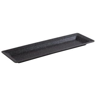 GN 2/4 Tablett FROSTFIRE 53 x 16,2 cm, H: 3 cm Grau