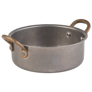 Serviertopf Ø 14 cm, H: 5 cm Edelstahl