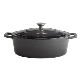 Bräter mit Deckel 5 STARS 33 x 25 cm, H: 11 cm (oval)