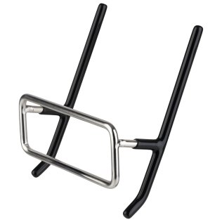 Deckelhalter, 2er Set 10,5 x 8,5 cm, H: 3,5 cm Edelstahl
