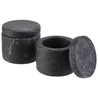 Marmordose, 2er Set Ø 6 cm, H: 5 40 ml