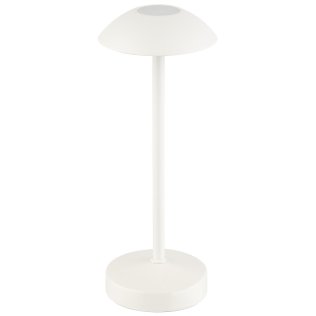 Tischleuchte ALVA Ø 8 cm, H: 20 cm Whisper white